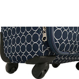 Ninewest Corra 3 Piece Luggage Set, Navy/Grey