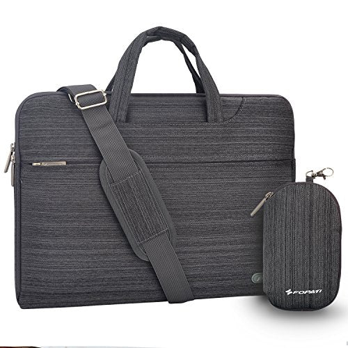 Laptop Shoulder Bag, 14-14.1 inch Laptop Case, Slim Briefcase Computer Bag Business Carrying Bag