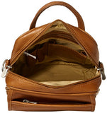 Piel Leather Traveler's Carry-All Bag, Saddle, One Size