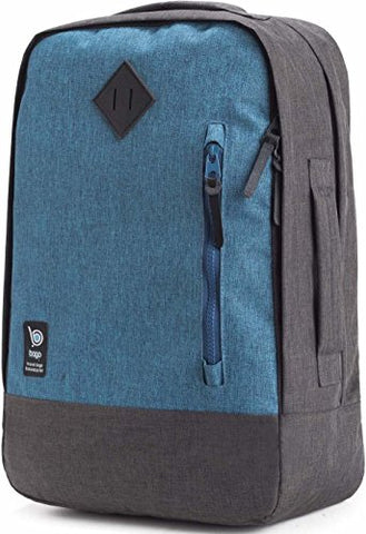 bago Fashion College Backpack for Travel, Business, Laptop & School (The Smooth Operator (Blue)