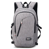 GAOAG Laptop Backpack with USB Charging Port and Lock Fits Under 15.6 Inch Laptop and Travel
