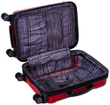 Kenneth Cole Reaction Renegade 20" Hardside Expandable 8-Wheel Spinner Carry-on Luggage, Red