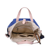 Men's Handbag, Oil Wax Canvas Bag, Simple Waterproof Bag, Casual Retro, Size: 28 34 18cm, Beige