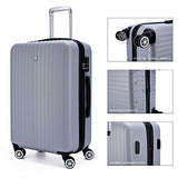 3 Piece Luggage sets Lightweight Durable Spinner Suitcase 20in24in28in