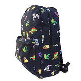 Space Jam Backpack Tune Squad 17" Large Luggage Strap Basketball Backpack
