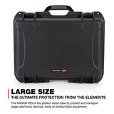 Nanuk 925 Waterproof Hard Case With Foam Insert - Black