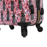 HALINA Bouffants & Broken Hearts Pineapples 3 Piece Set Luggage, Multicolor