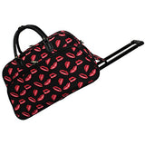 World Traveler 21-Inch Rolling Duffle Bag, Kisses