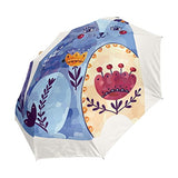 Rain Umbrella Automatic Windproof Foldable Umbrella Ethnic Cat