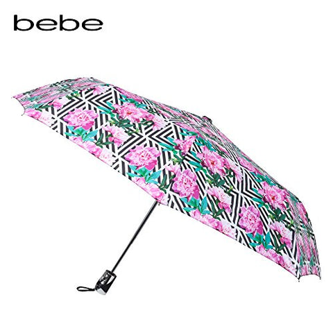 Bebe One Touch Auto Open Umbrella, Rose Geometric