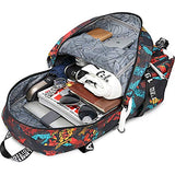 School Backpack for Teen Boys, Hey Yoo 2019 New Waterproof Bookbag School Bag Laptop Casual Backpack for Boys School (blue)