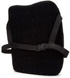 Memory Foam Back Cushion - Designed For Back Pain Relief - Lumbar Support Pillow With Premium