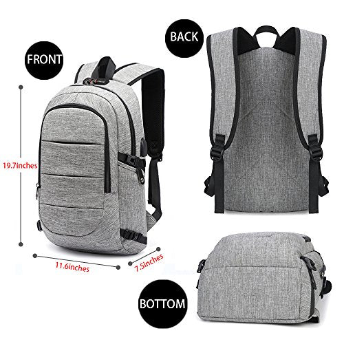 ambor business laptop backpack Travel Backpack, 17.3 Inch Anti Theft w Mochila Ambor Backpacks AMBOR Travel