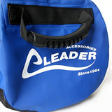 Leader Accessories Deluxe Water Resistant PVC Tarpaulin Duffel Bag Backpack (Blue, 70L)