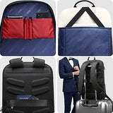 BOPAI 15 inch Super Slim Laptop Backpack Men Anti Theft Backpack Waterproof College Backpack Travel Laptop Backpack for Men Business Laptop Backpack Casual Daypack Men