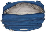 Baggallini Triple Zip Bag –Removable, Adjustable Strap Can Switch From Crossbody Bag To Wallet