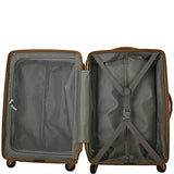 Chariot Titanic 20'' Hardside Spinner Carry On (Brown)