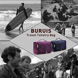 Extra Large Capacity Hanging Toiletry Bag for Men & Women, Portable Waterproof Bathroom Shower Bag,