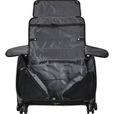 Traveler'S Choice Carry-On Spinner Garment Bag, Black, One Size