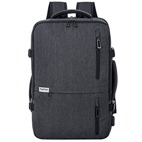 Travel Laptop Backpack 35L Flight Approved Carry On Weekender Bag Backpack Expandable With Usb
