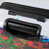 Mia Toro Prado-Beautiful Minds 24 Inch Spinner Luggage, Multicolor