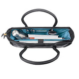 Solo Madison Tote Bag with Laptop Compartment, Black