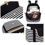 Canvas Travel Laptop Backpacks Womens College Backpack School Bag 15 inch USB Daypack Outdoor