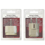 Going In Style Korea (North And South) Grounded Adapter Plug Kit - Gua And Gub