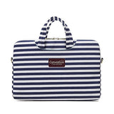Canvaslove Breton Top Canvas Laptop Shoulder Messenger Bag Case Sleeve Briefcase 15 Inch For 14