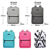 Ultra-Thin Laptop Backpacks, Cartinoe Canvas Lightweight Backpack for Girls School Rucksack Women