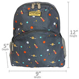 Emmzoe "Little Explorer" Mini Toddler and Kids Backpack - Lightweight - Fits Lunch, Table, Food,