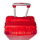 Gabbiano The Macan 3 Piece Expandable Hardside Spinner Luggage Set (Silver)