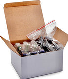 Vivaplex, 12, Assorted Colors, 1 oz Glass Bottles, With Glass Eye Droppers