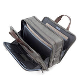 Travelpro Luggage Platinum Elite 16" Expandable Business Briefcase, Vintage Grey, One Size