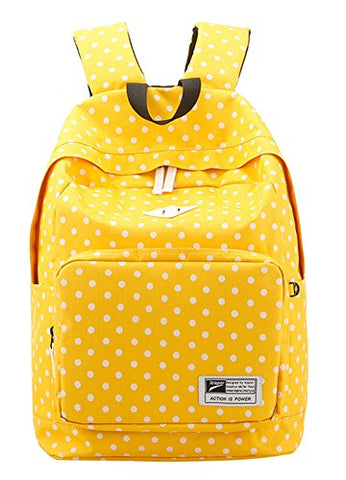 Chariot Trading Company Cute Polka Dots Children School Bags Bookbag For Girls School Bag