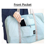 Unova Folding Travel Duffel Bag Packable Light Nylon Water Resistant Tote Weekend Getaway Overnight