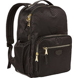 Aimee Kestenberg Women's Python Print 15" Fashion Backpack Black One Size