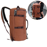 Men's Large Capacity Mountaineering Canvas Backpack Fashion Travelling Shoulder Bag