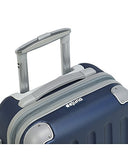 Dejuno Neato 3-Piece Hardside Spinner Combination Lock Luggage Set, Navy
