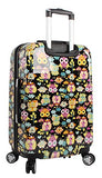 Lily Bloom Hardside 20" Carry On Design Pattern Spinner Luggage For Woman (20in, What A Hoot)