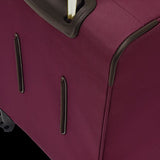 London Fog Coventry Hyperlights 25" Expandable Spinner, Plum