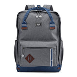 American Tourister Cooper Backpack, Grey/Navy 18"