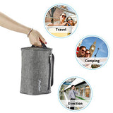 ProCase Toiletry Bag Travel Case with Hanging Hook, Dopp Kit Organizer for Accessories, Shampoo,