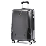 Travelpro Luggage Crew 11 25" Polycarbonate Hardside Spinner Suitcase, Carbon Grey