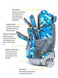 Tilami New Antifouling Design 18 Inch Oversized Load Multi-Compartment Wheeled Rolling Backpack