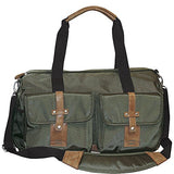 Buxton Men'S Expedition Ii Trekker Duffel, Olive