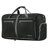 Gonex 80L Packable Travel Duffle Bag, Large Lightweight Luggage Duffel (Gray)
