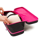 Large Travel Bra Organizer - Versatile Storage Bag For Women On Travel