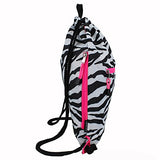 Eastsport Durable Sport Drawstring Bag with BONUS Belt Bag/Fanny Pack for camp, travel, hiking,