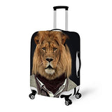 Freewander Luggage Covers Personalized Travel Suitcase Protective Elastic Skin (Medium(22''-26'')